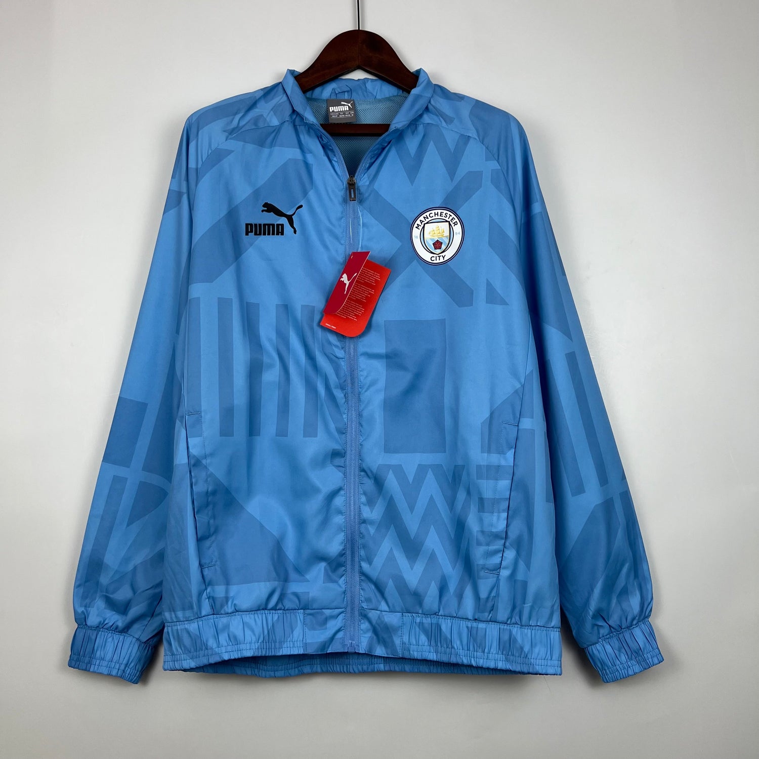 Manchester City Sky Blue Windbreaker