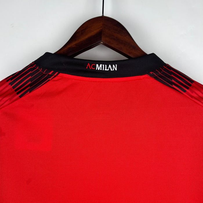 Camiseta Ac MIlan Local 202324  Versión fan