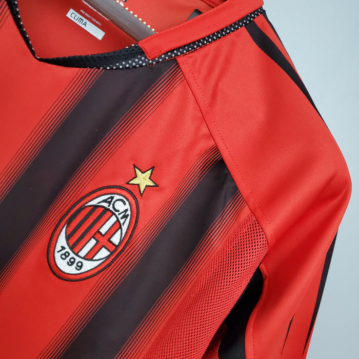 Camiseta Ac Milan 200405 Local  Retro