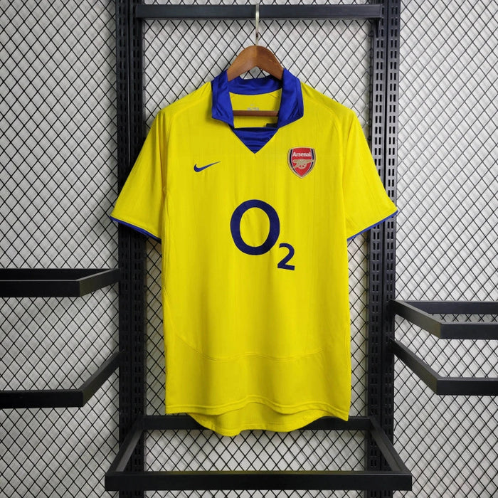 Camiseta Arsenal 200304 Visita  Retro