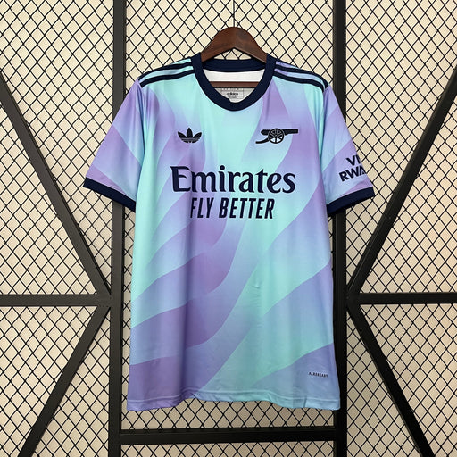 Camiseta Arsenal Tercer Kit 2024-25  Versión fan