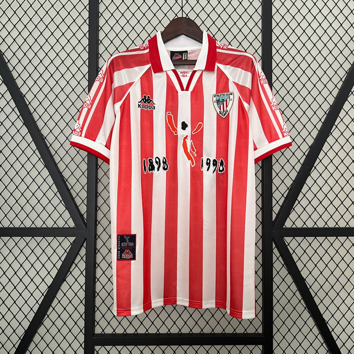 Camiseta Athletic Bilbao Aniversario 100 Años  Retro