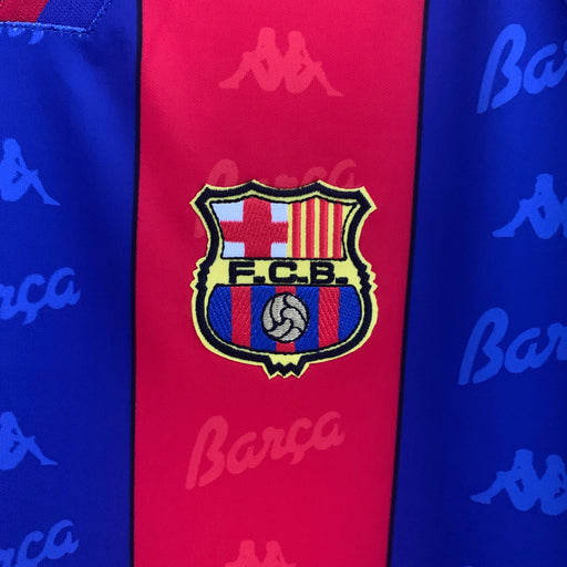 Camiseta Barcelona 199696 Local  Manga larga Retro