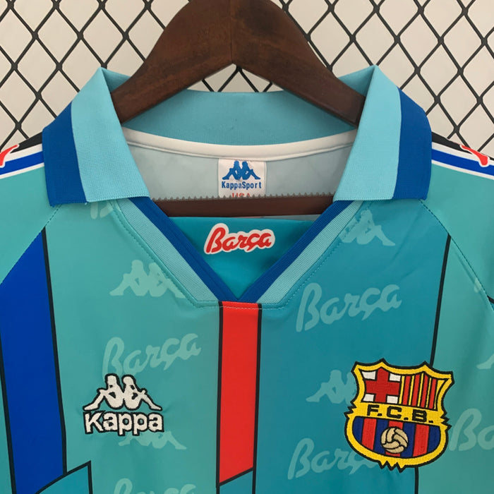 Camiseta Barcelona 199697 Visita  Manga larga Retro