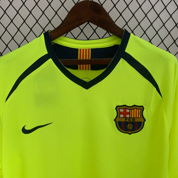 Camiseta Barcelona 200506 Visita  Manga larga Retro