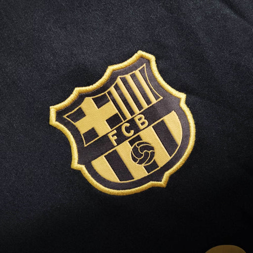 Camiseta Barcelona 202021 Visita  Manga larga Retro