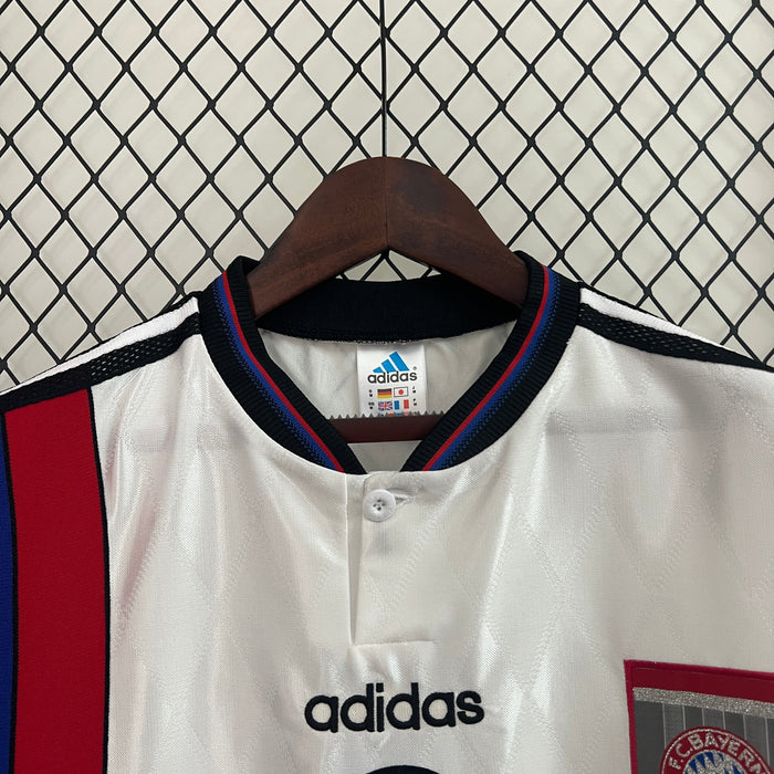 Camiseta Bayern Munich 9698 Visita  Retro