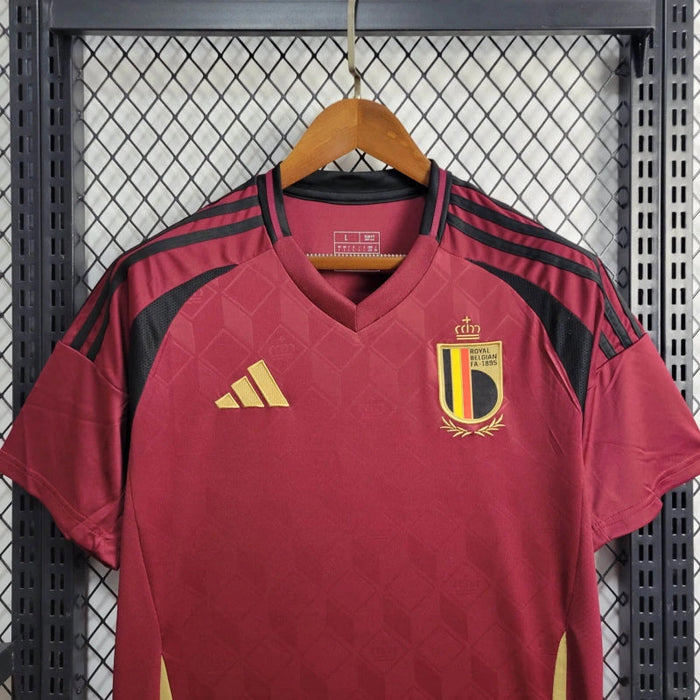 Camiseta Bélgica Local 202425  Versión fan