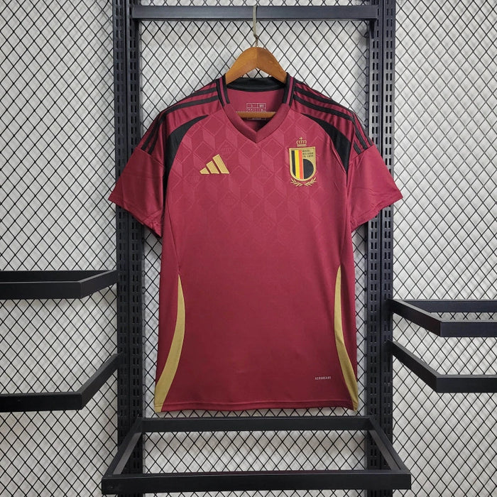 Camiseta Bélgica Local 202425  Versión fan