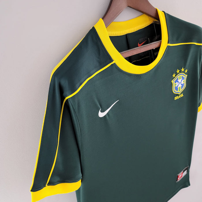 Camiseta Brasil 1998 Arquero  Retro