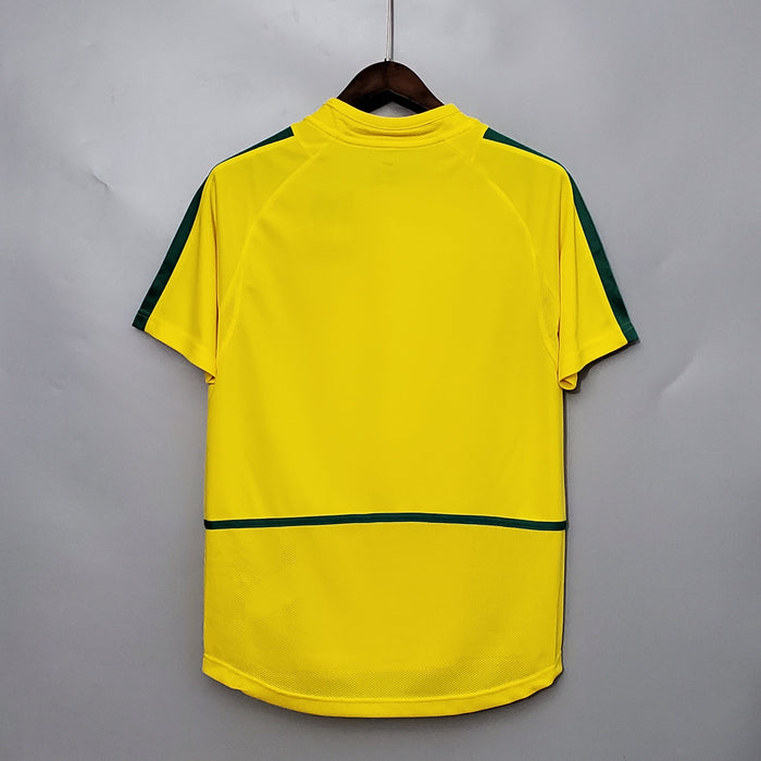 Camiseta Brasil 2002 Local  Retro