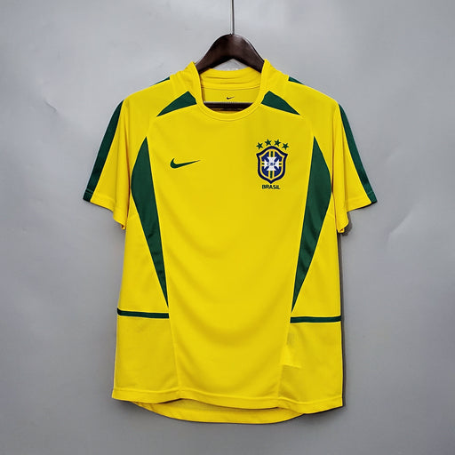 Camiseta Brasil 2002 Local  Retro