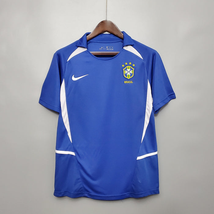 Camiseta Brasil 2002 Visita  Retro