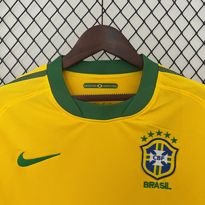 Camiseta Brasil 2010 Local  Versión fan