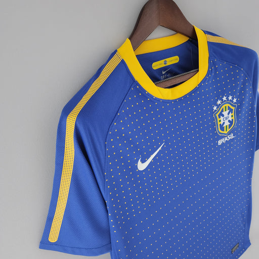 Camiseta Brasil 2010 Visita  Retro