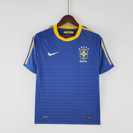 Camiseta Brasil 2010 Visita  Retro