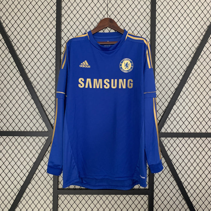 Camiseta Chelsea 201213 Local  Manga larga Retro