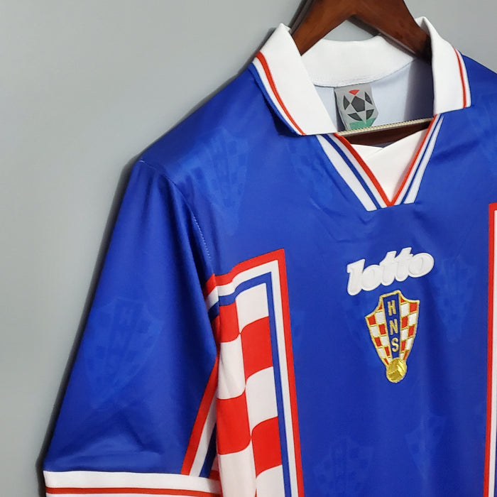 Camiseta Croacia 1998 Local  Retro