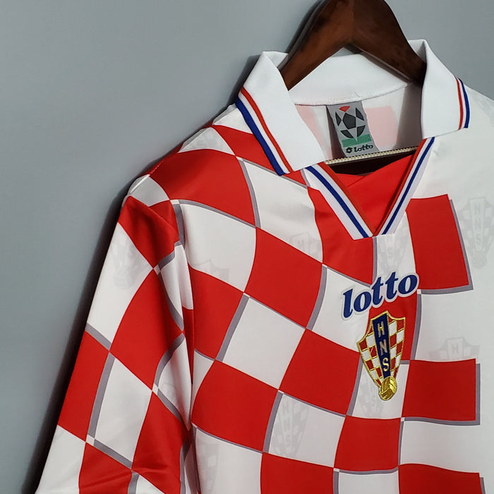 Camiseta Croacia 1998 Visitante  Retro