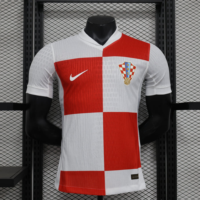 Camiseta Croacia Local 2024-25  Versión jugador