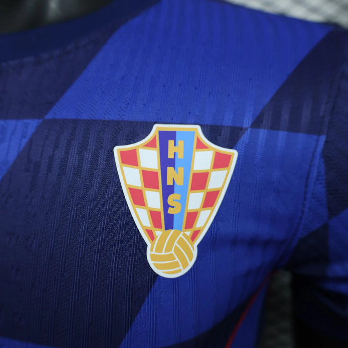 Camiseta Croacia Visita 2024-25  Versión jugador