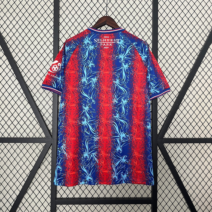 Camiseta Crystal Palace Local 2024-25  Versión fan