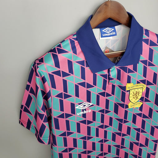 Camiseta Escocia 198898 Visitante  Retro