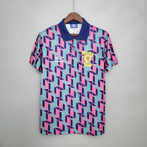 Camiseta Escocia 198898 Visitante  Retro