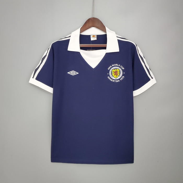 Camiseta Escocia Local  Retro