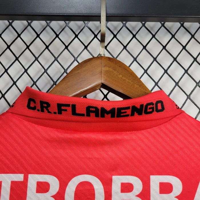 Camiseta Flamengo 199495 Local  Manga larga Retro