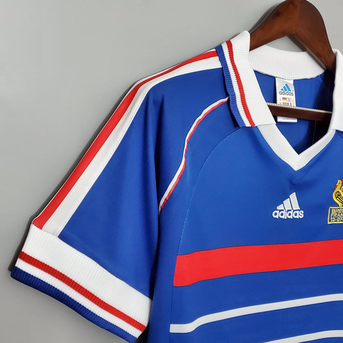 Camiseta Francia 1998 Local  Retro