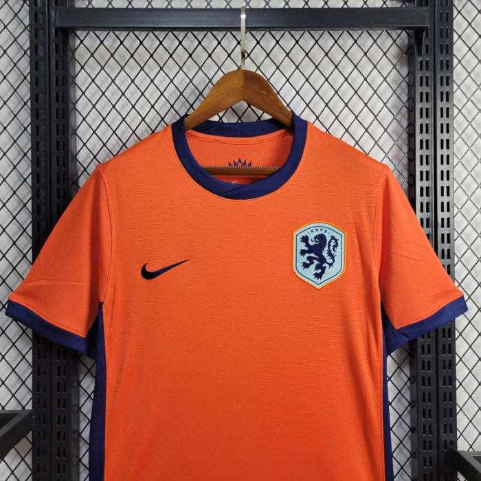 Camiseta  Holanda Local 202425  Versión fan