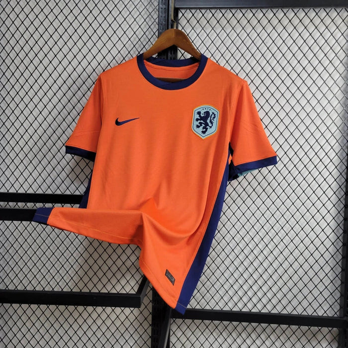 Camiseta  Holanda Local 202425  Versión fan