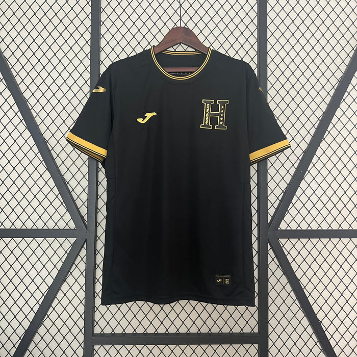 Camiseta Honduras Negro 2024  Versión Fan