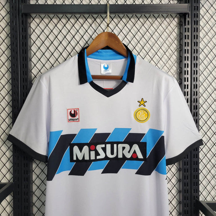 Camiseta Inter Milan 199091 Visita  Retro