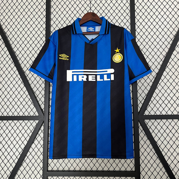 Camiseta Inter Milan 199596 Local  Retro