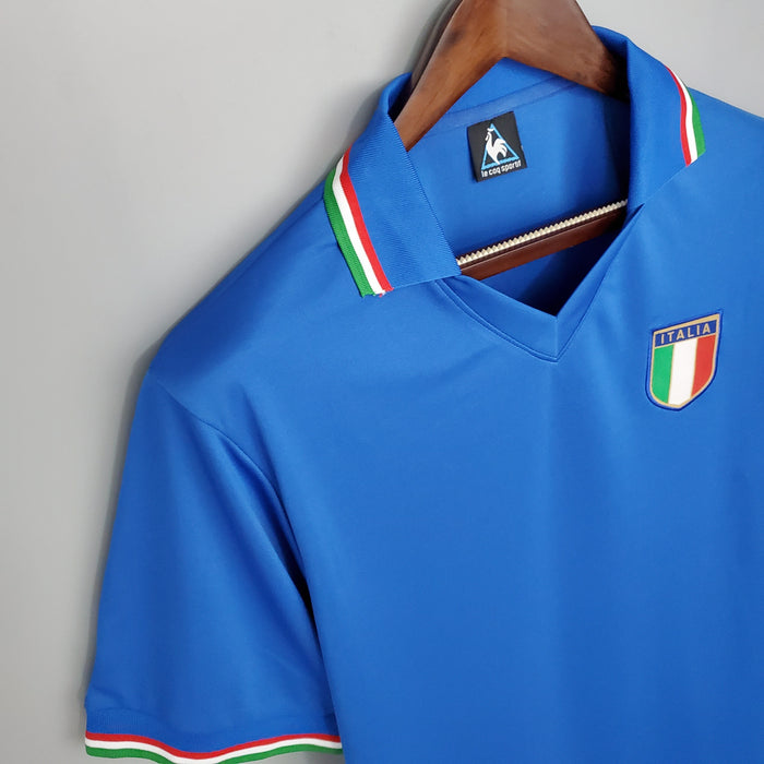 Camiseta Italia 1982 Local  Retro