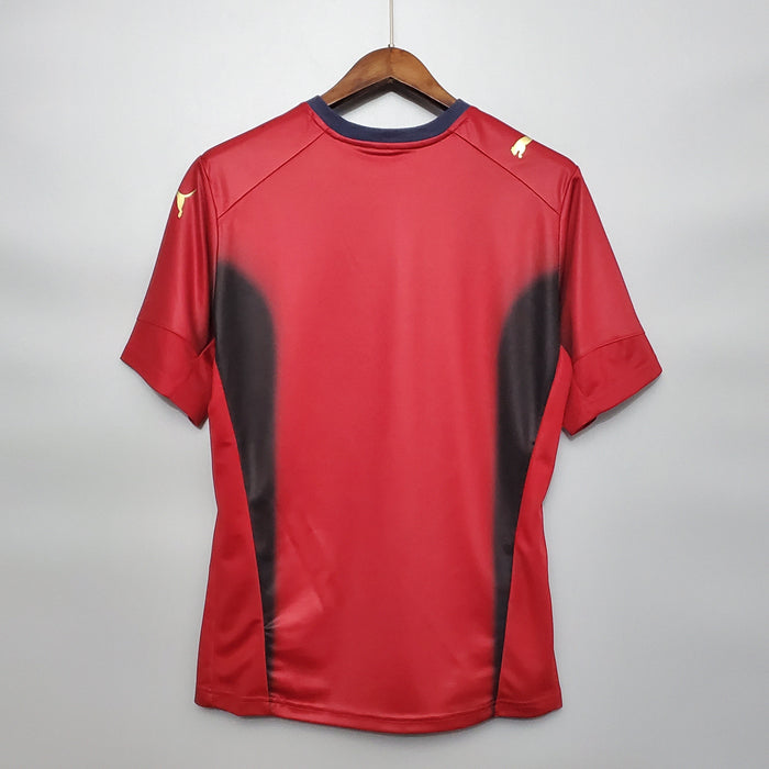 Camiseta Italia Arquero 2006 Roja  Retro