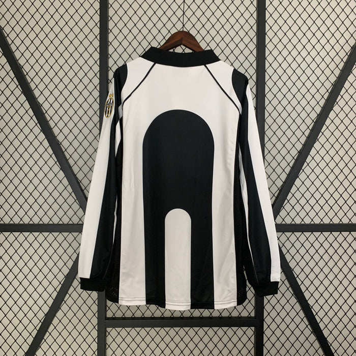 Camiseta Juventus 199798 Local  Manga larga Retro