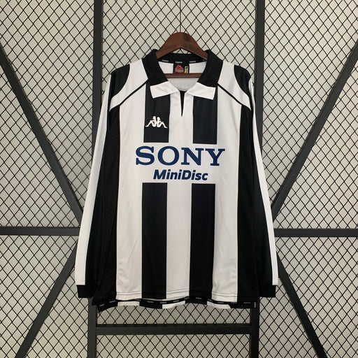 Camiseta Juventus 199798 Local  Manga larga Retro