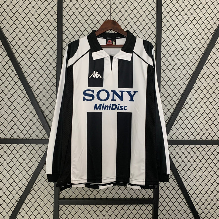 Camiseta Juventus 199798 Local  Manga larga Retro