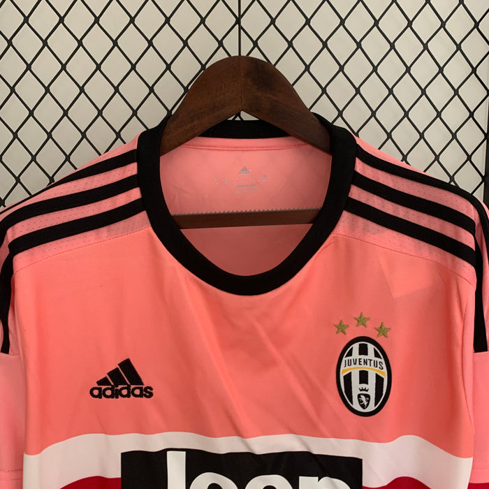 Camiseta Juventus 201516 Visita  Manga larga Retro