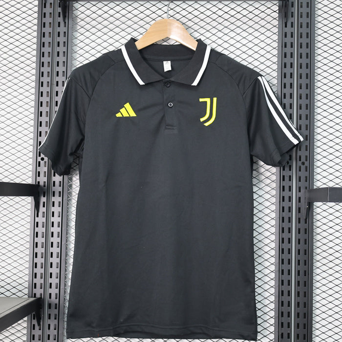 Camiseta Juventus Black   Versión fan Polo