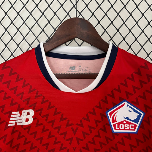 Camiseta Lille Olympique Local 2024-25  Versión fan