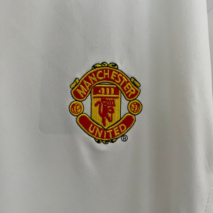 Camiseta Manchester Unite 200203 Visita  Retro