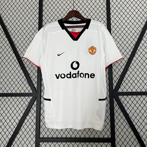 Camiseta Manchester Unite 200203 Visita  Retro