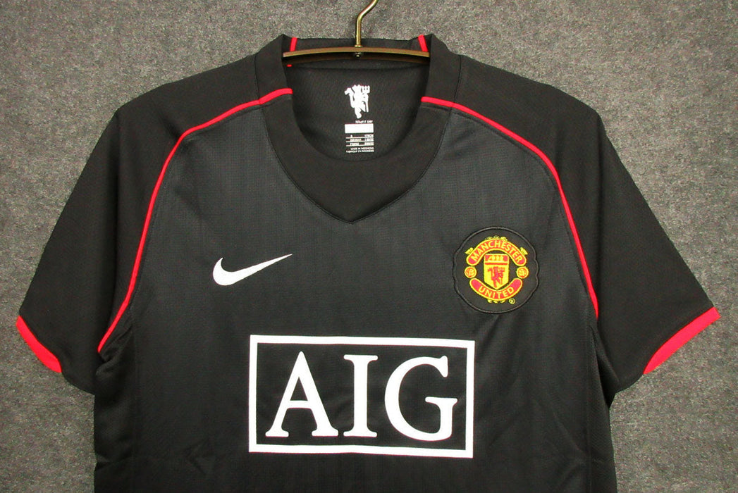 Camiseta Manchester United 200708 Visita  Retro