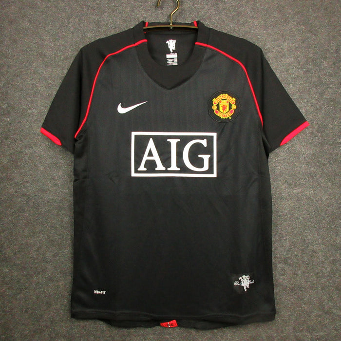 Camiseta Manchester United 200708 Visita  Retro