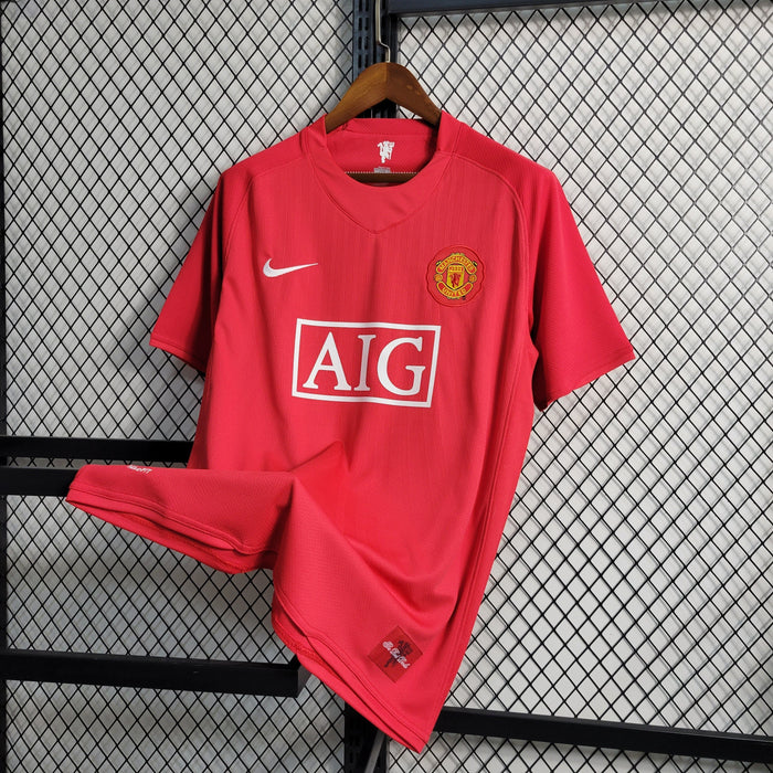 Camiseta Manchester United 200809 Local  Retro