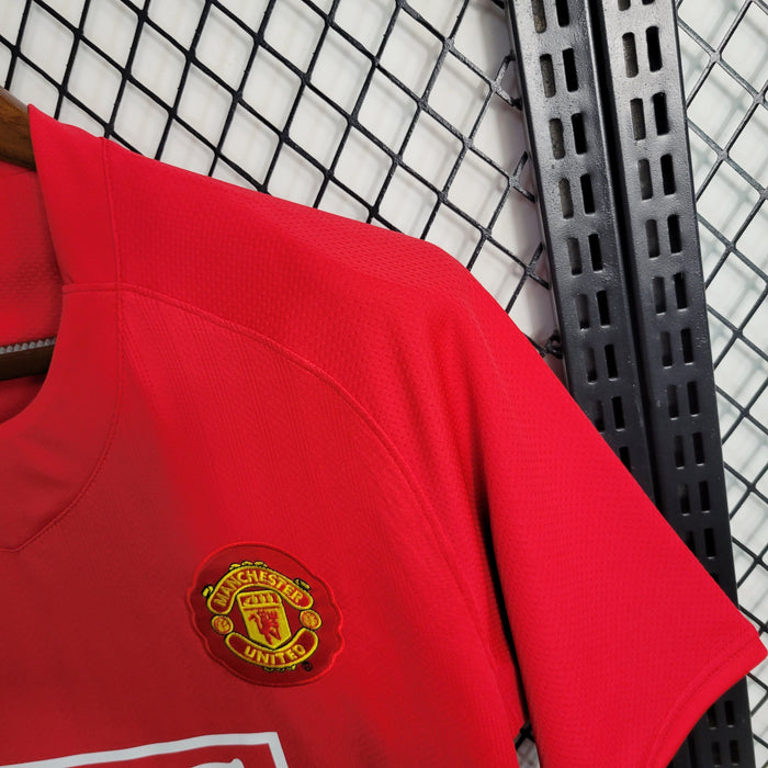 Camiseta Manchester United 200809 Local  Retro